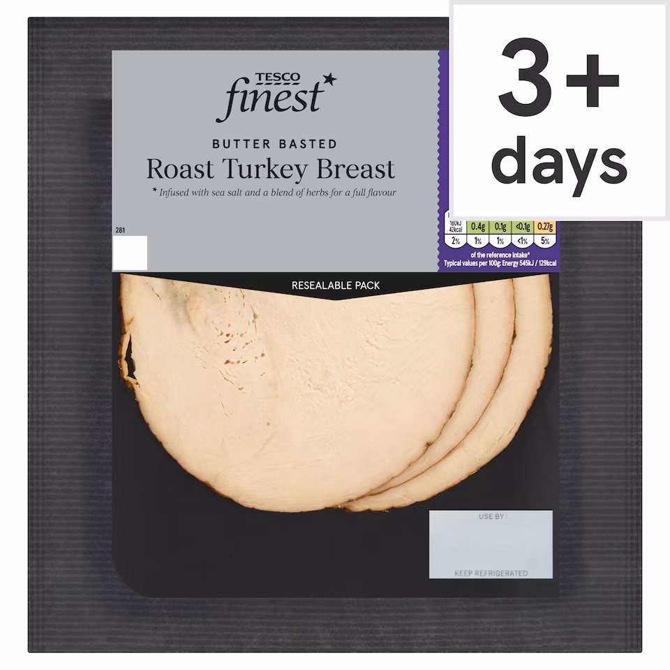 Tesco Finest Roast Turkey Breast 100g