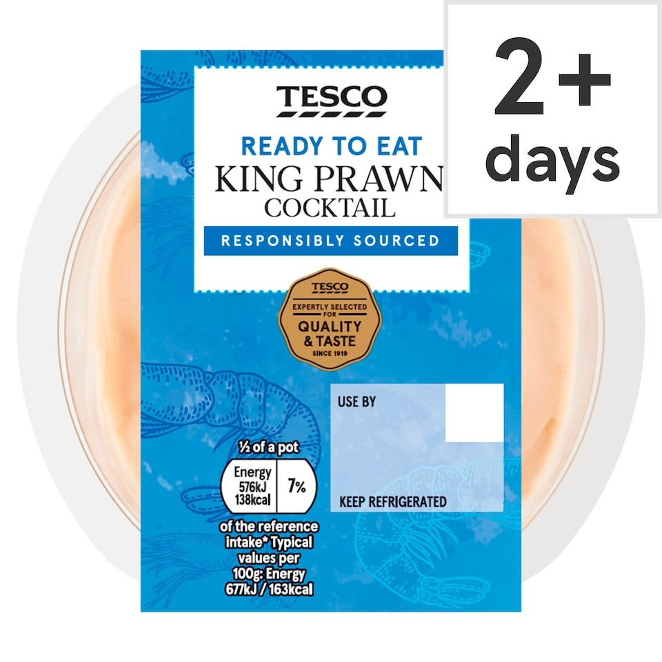 Tesco King Prawn Cocktail 170g
