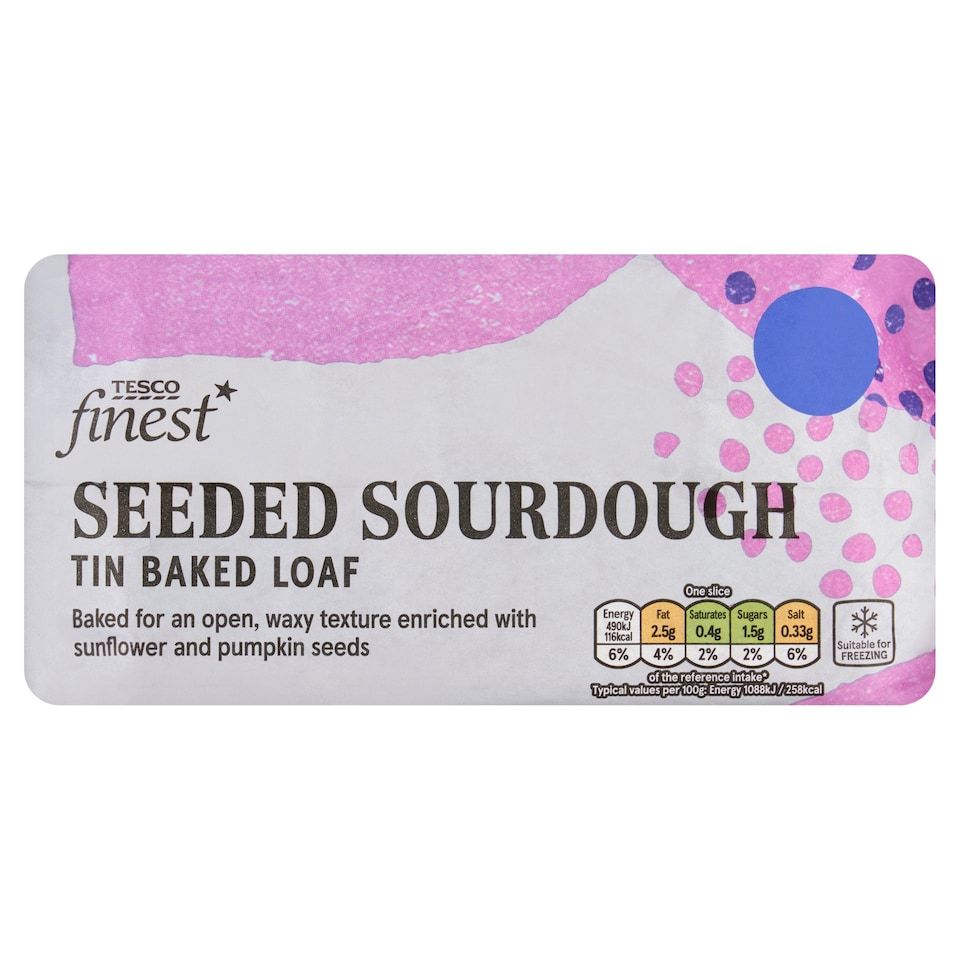 Tesco Finest Seeded Sourdough 580g