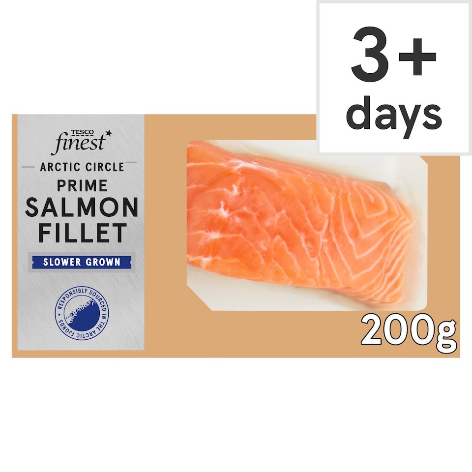 Tesco Finest Arctic Circle Prime Salmon Fillet 200g