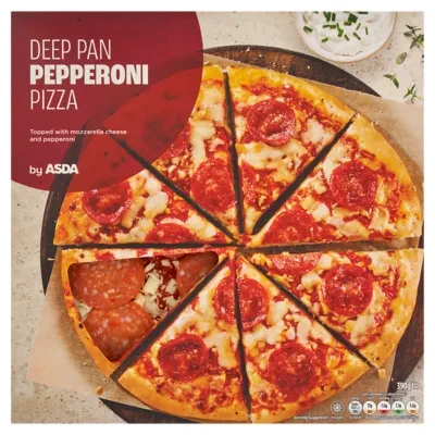 ASDA Deep Pan Pepperoni Pizza 390g