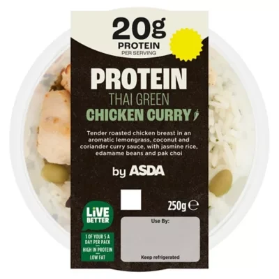 ASDA Protein Thai Green Chicken Curry 250g