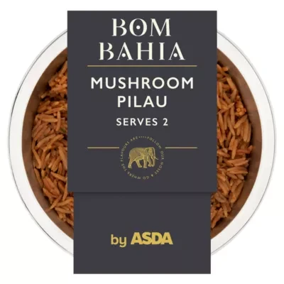 Bom Bahia by ASDA Bom Bahia by  Mushroom Pilau 300g