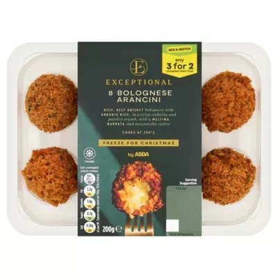 Exceptional by ASDA 8 Bolognese Arancini 200g