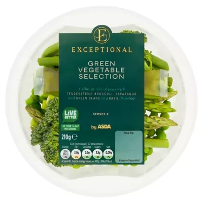 Exceptional by Asda Exceptional by  Green Vegetable Selection 210g