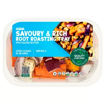 ASDA Savoury & Rich Root Roasting Tray with Salted Butter 400g