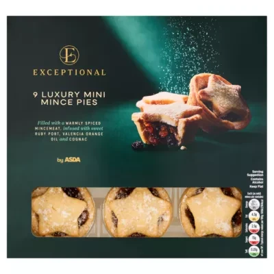 ASDA Exceptional by  9 Luxury Mini Mince Pies
