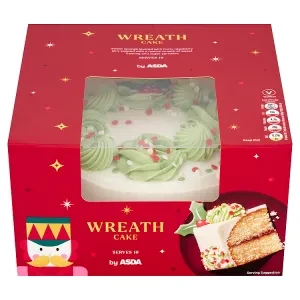 ASDA Wreath Cake