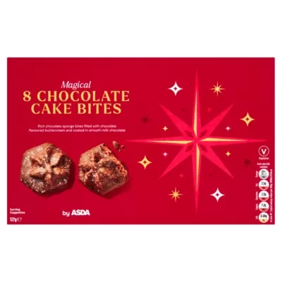 ASDA 8 Magical Chocolate Cake Bites 127g