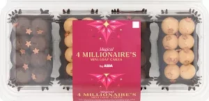ASDA 4 Magical Millionaire's Mini Loaf Cakes