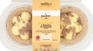 ASDA The Bakery at  2 Banana & Caramel Tarts