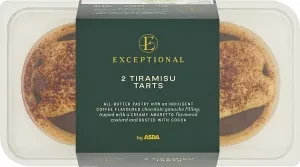Exceptional by ASDA 2 Tiramisu Tarts