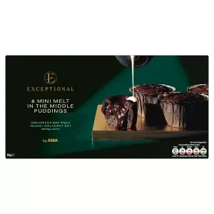 Exceptional by ASDA 8 Mini Melt in the Middle Puddings 192g