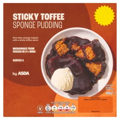 ASDA Sticky Toffee Sponge Pudding 400g