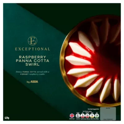 Exceptional by ASDA Raspberry Panna Cotta Swirl 629g