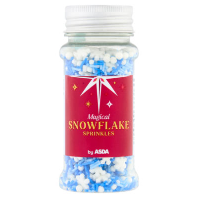 ASDA Magical Snowflake Sprinkles 67g