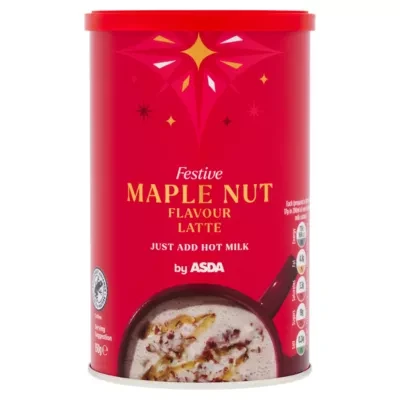 ASDA Festive Maple Nut Flavour Latte 150g