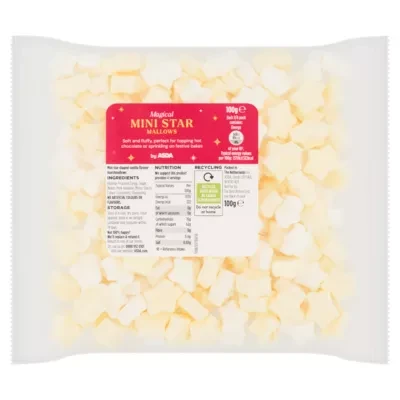 ASDA Magical Mini Star Mallows 100g
