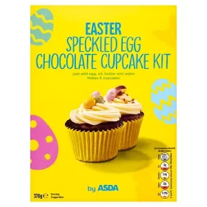 ASDA Easter Speckled Egg Chocolate Cupcake Kit 370g