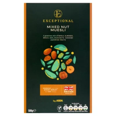 Exceptional by ASDA Exceptional by  Mixed Nut Muesli 500g