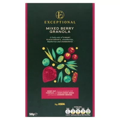 Exceptional by ASDA Exceptional by  Mixed Berry Granola 500g