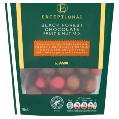 Exceptional by ASDA Exceptional by  Black Forest Chocolate Fruit & Nut Mix 150g