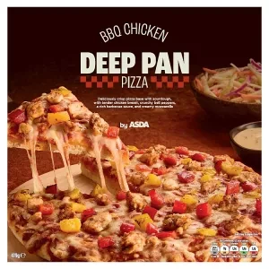 ASDA BBQ Chicken Deep Pan Pizza 419g