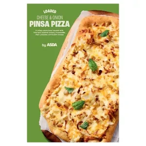 ASDA Loaded Cheese & Onion Pinsa Pizza 410g