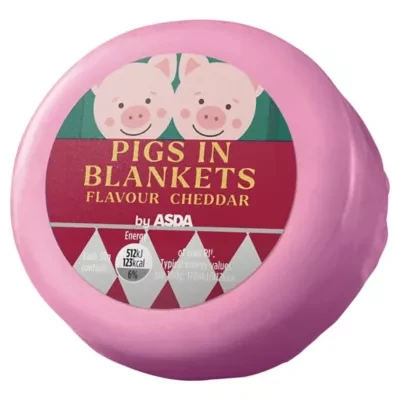 ASDA Pigs in Blankets Flavour Cheddar 90g