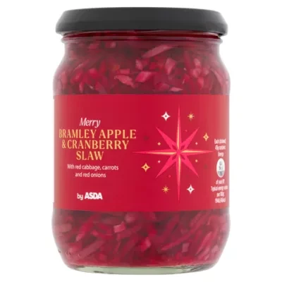 Asda Merry Bramley Apple & Cranberry Slaw 340g