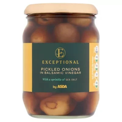 ASDA Exceptional by  Pickled Onions in Balsamic Vinegar 340g