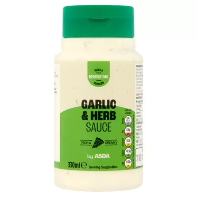 ASDA Garlic & Herb Sauce 330ml
