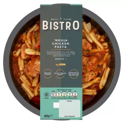 Bistro by ASDA Bistro by  'Nduja Chicken Pasta 400g