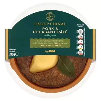 Exceptional by ASDA Pork & Pheasant Pâté with Pear 200g