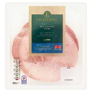 ASDA Exceptional by  Slow Cured Wiltshire Ham 300g
