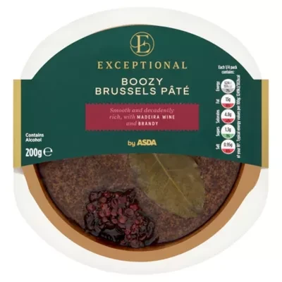 Exceptional By ASDA Boozy Brussels Pâté 200g