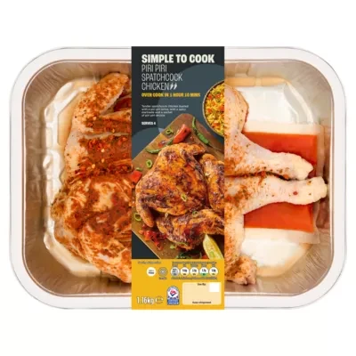 Simple to Cook by ASDA Simple to Cook by  Piri Piri Spatchcock Chicken 1.16kg