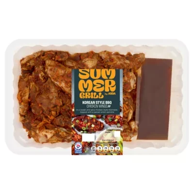 Summer Grill by ASDA Grill Korean Style BBQ Chicken Wings 900g