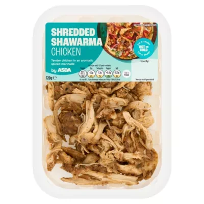 ASDA Shredded Shawarma Chicken 120g