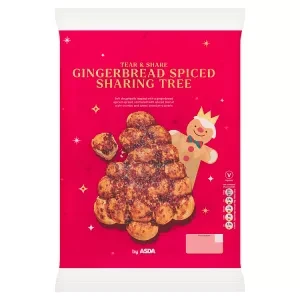 ASDA Gingerbread Spiced Sharing Tree 280g