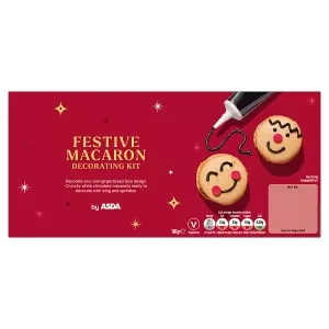 ASDA Festive Macaron Decorating Kit 101g