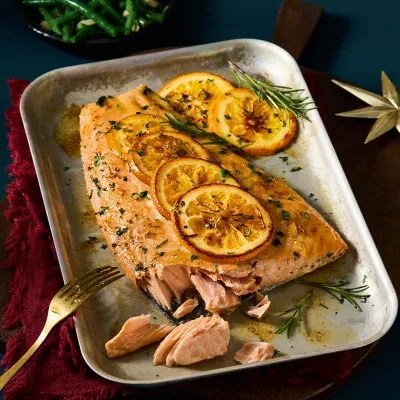 ASDA Orange & Honey Salmon Side 731g