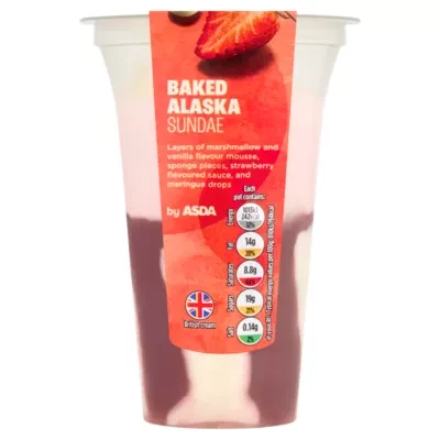 ASDA Baked Alaska Sundae 125g