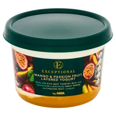 Exceptional by ASDA Mango & Passion Fruit Layered Yogurt 450g