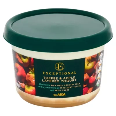 Exceptional by ASDA Toffee & Apple Layered Yogurt 450g