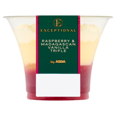 Exceptional by ASDA Raspberry & Madagascan Vanilla Trifle 150g