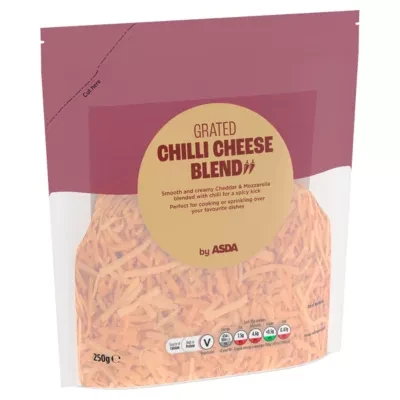 ASDA Grated Chilli Cheese Blend 250g