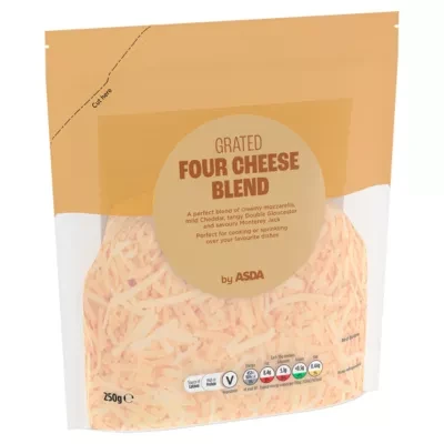 ASDA Grated Four Cheese Blend 250g