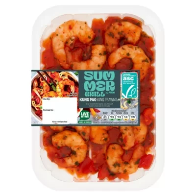 Summer Grill by ASDA Summer Grill by  Kung Pao King Prawns 150g