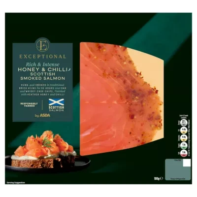 Exceptional by ASDA Honey & Chilli Scottish Smoked Salmon 100g
